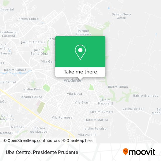 Ubs Centro map