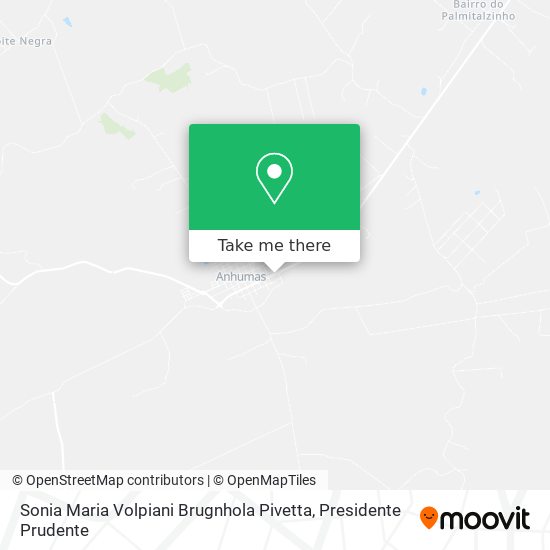 Sonia Maria Volpiani Brugnhola Pivetta map