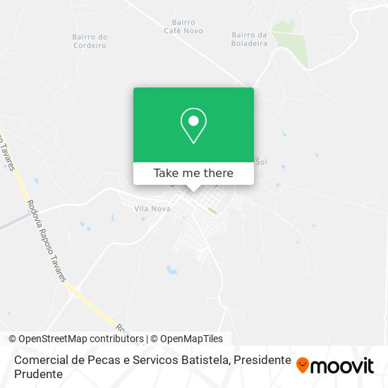 Comercial de Pecas e Servicos Batistela map