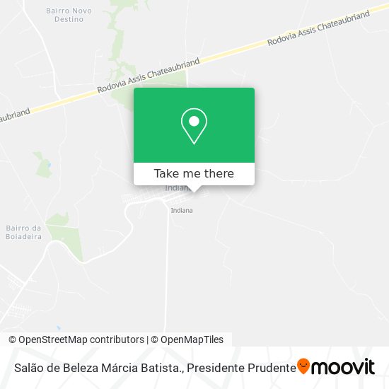 Salão de Beleza Márcia Batista. map