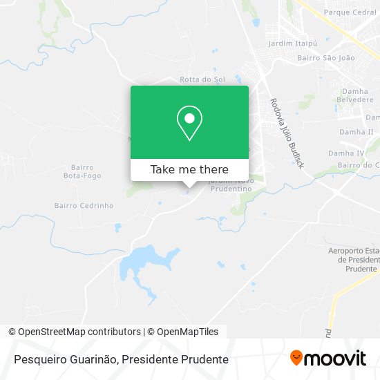 Pesqueiro Guarinão map