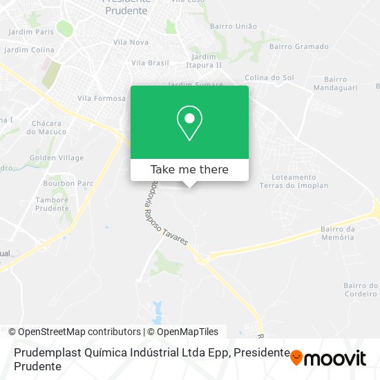 Prudemplast Química Indústrial Ltda Epp map