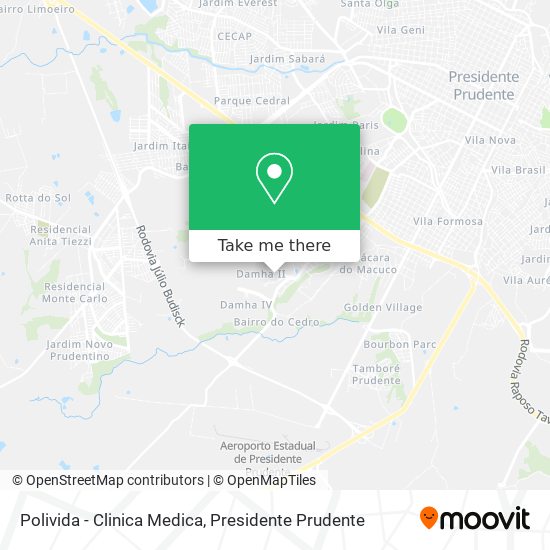 Polivida - Clinica Medica map