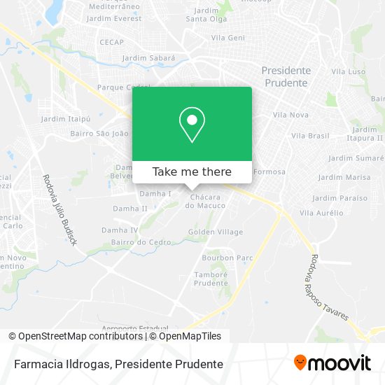 Farmacia Ildrogas map