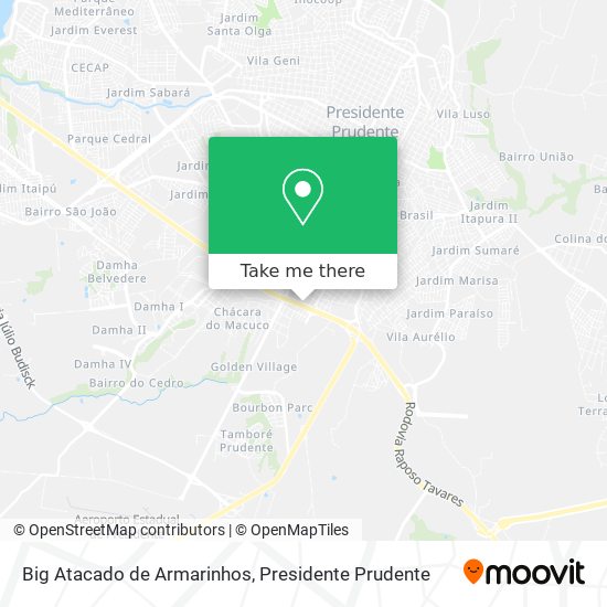Big Atacado de Armarinhos map