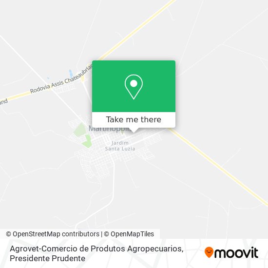 Agrovet-Comercio de Produtos Agropecuarios map