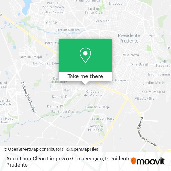 Aqua Limp Clean Limpeza e Conservação map