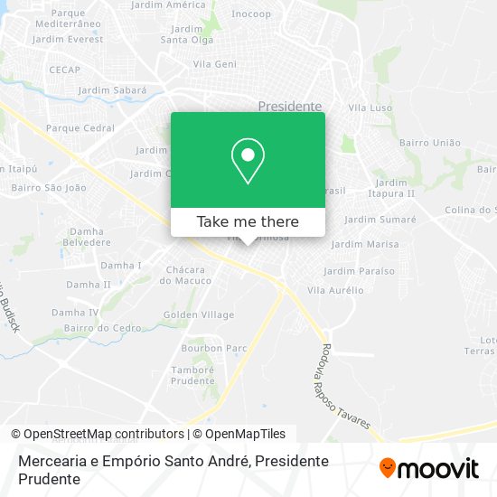 Mercearia e Empório Santo André map