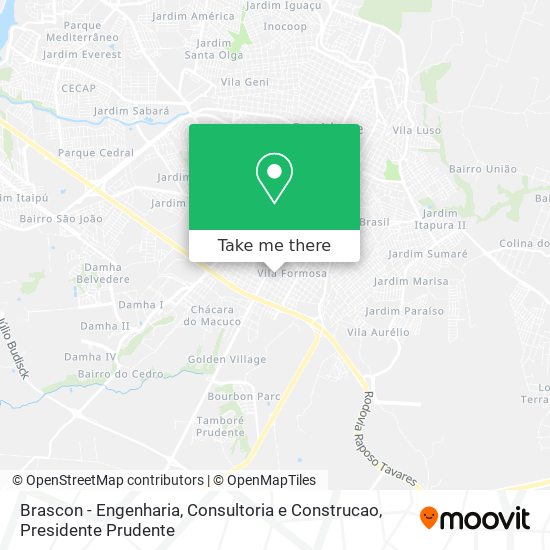 Brascon - Engenharia, Consultoria e Construcao map