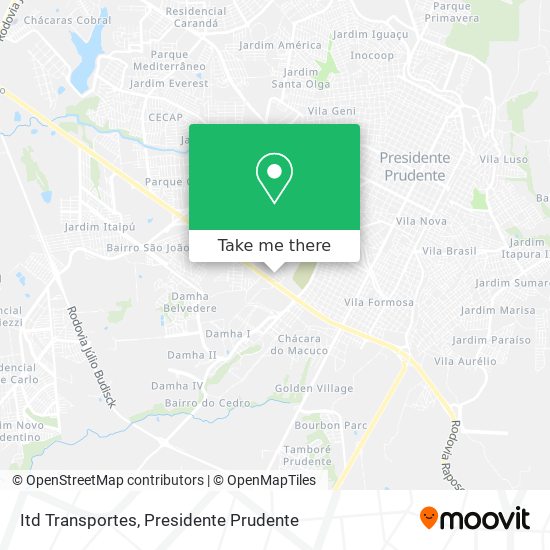 Itd Transportes map
