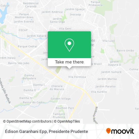 Édison Garanhani Epp map