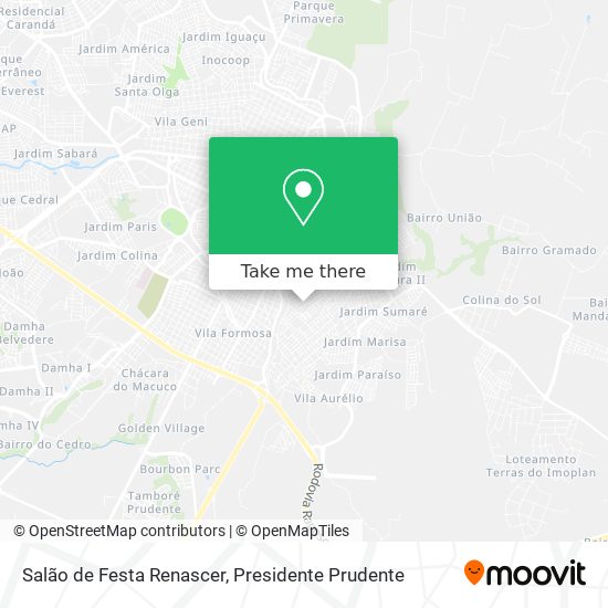 Salão de Festa Renascer map
