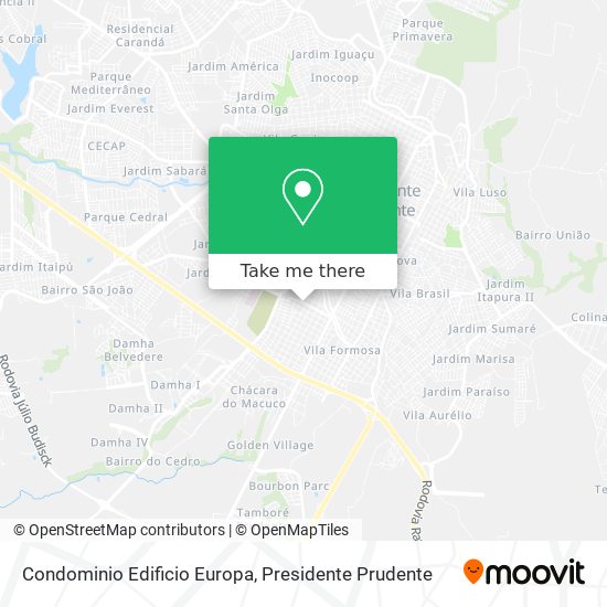 Condominio Edificio Europa map