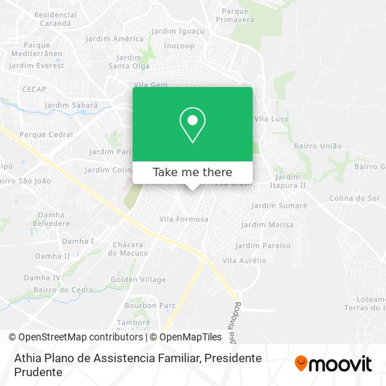 Athia Plano de Assistencia Familiar map
