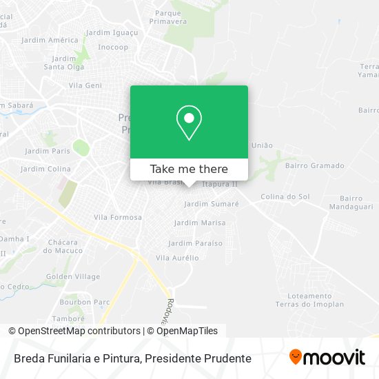 Breda Funilaria e Pintura map