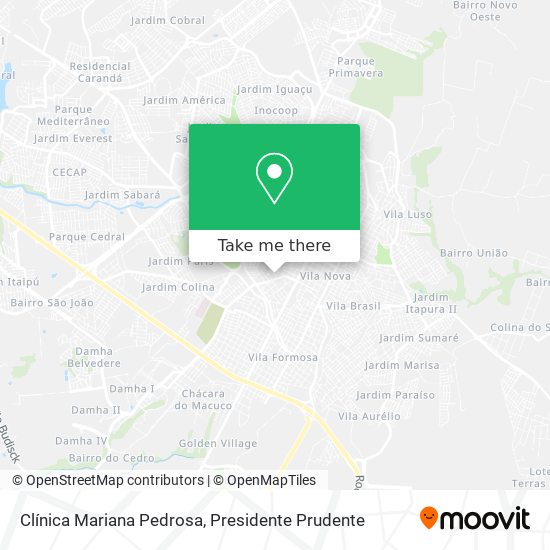 Clínica Mariana Pedrosa map