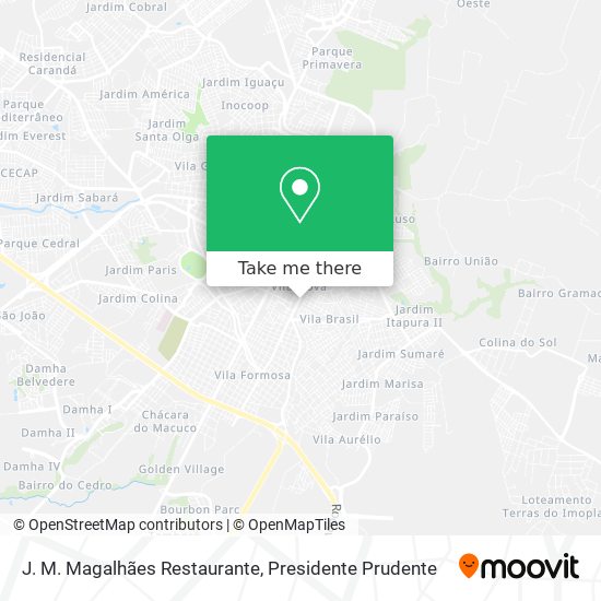 J. M. Magalhães Restaurante map
