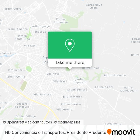 Nb Conveniencia e Transportes map