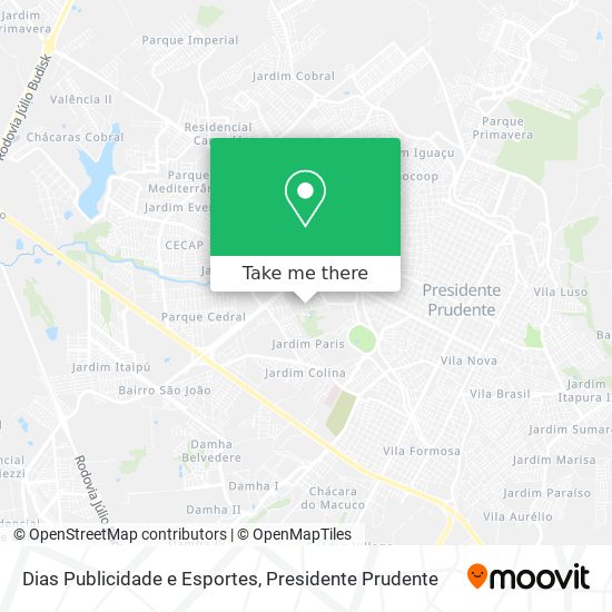Dias Publicidade e Esportes map