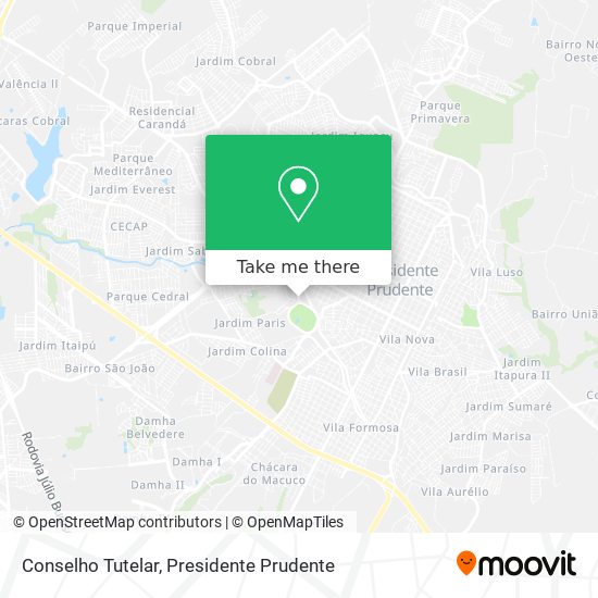 Conselho Tutelar map