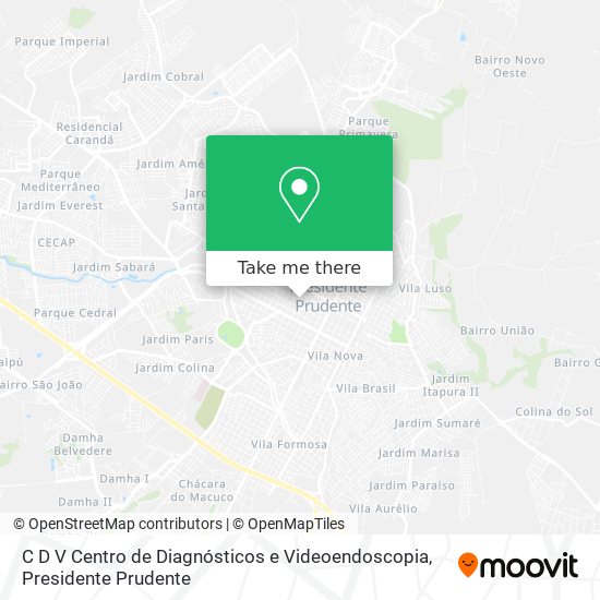 C D V Centro de Diagnósticos e Videoendoscopia map