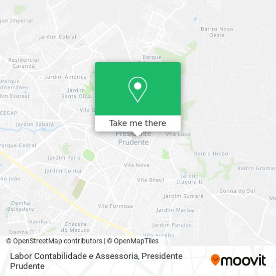 Labor Contabilidade e Assessoria map