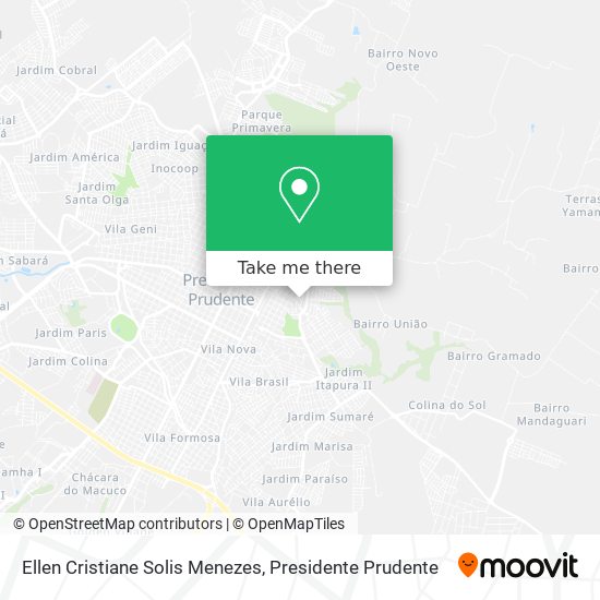Ellen Cristiane Solis Menezes map