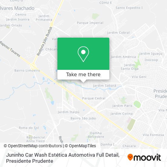 Juninho Car Wash Estética Automotiva Full Detail map