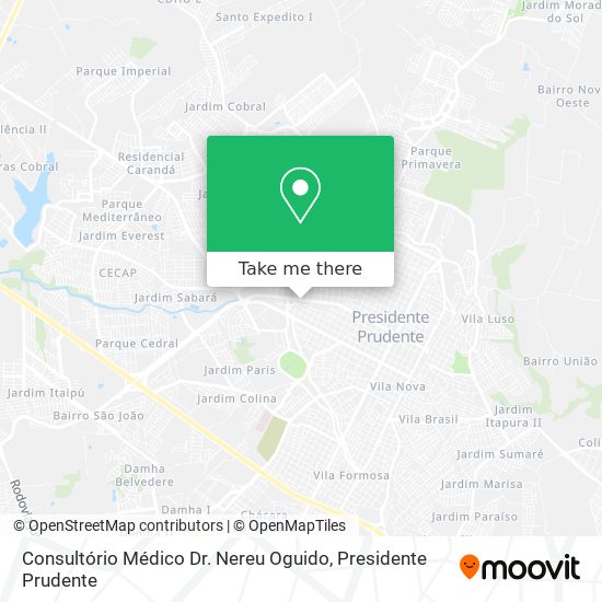 Consultório Médico Dr. Nereu Oguido map