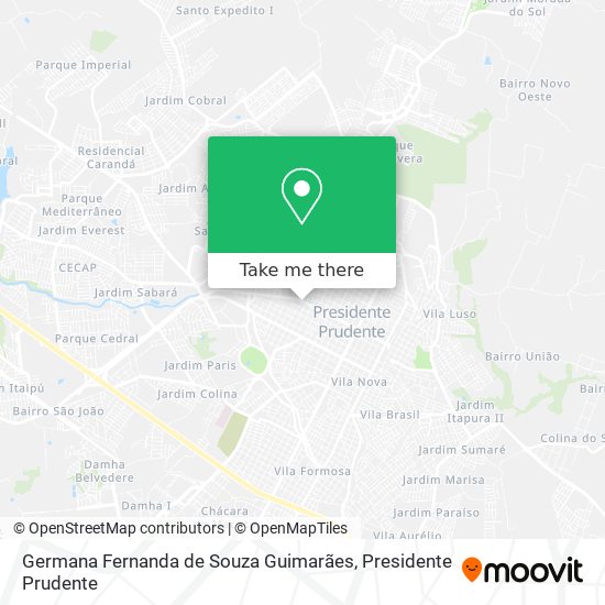 Germana Fernanda de Souza Guimarães map