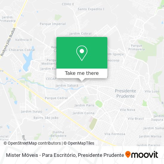 Mister Móveis - Para Escritório map