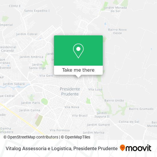 Vitalog Assessoria e Logistica map