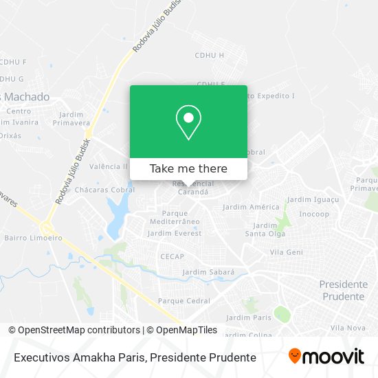 Executivos Amakha Paris map