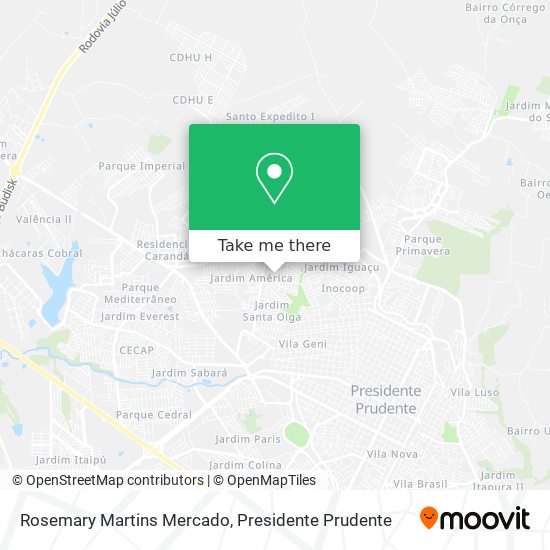 Rosemary Martins Mercado map