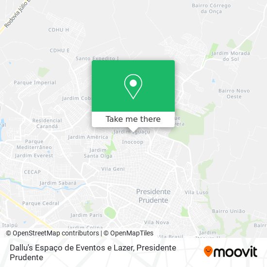 Dallu's Espaço de Eventos e Lazer map