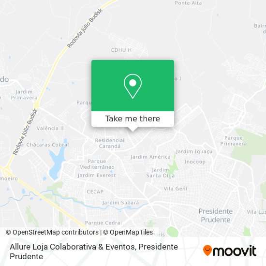 Allure Loja Colaborativa & Eventos map