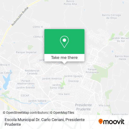 Escola Municipal Dr. Carlo Ceriani map