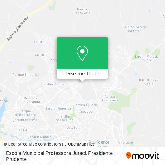 Escola Municipal Professora Juraci map