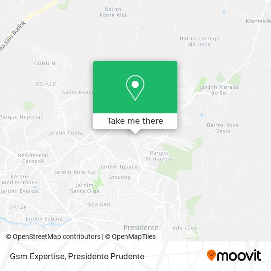 Gsm Expertise map