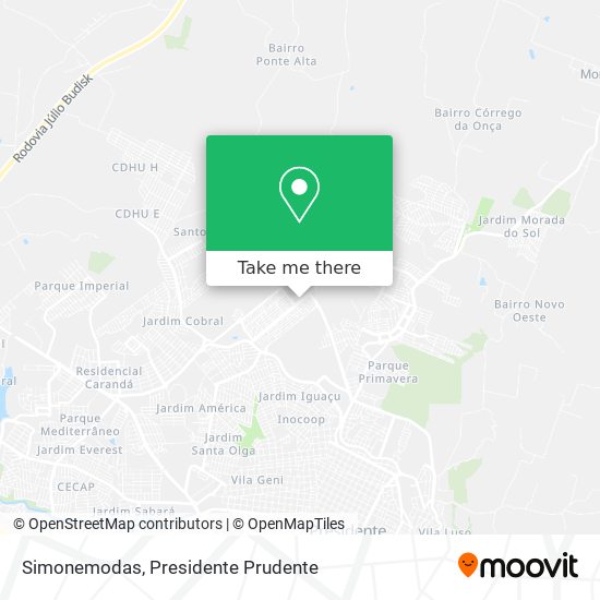 Simonemodas map