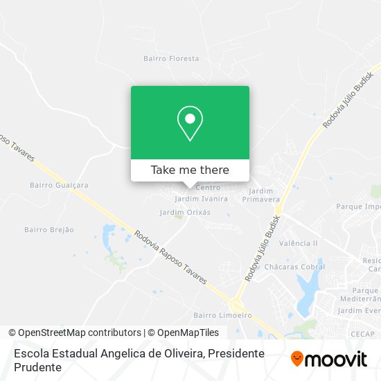 Escola Estadual Angelica de Oliveira map