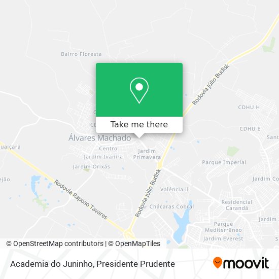 Academia do Juninho map