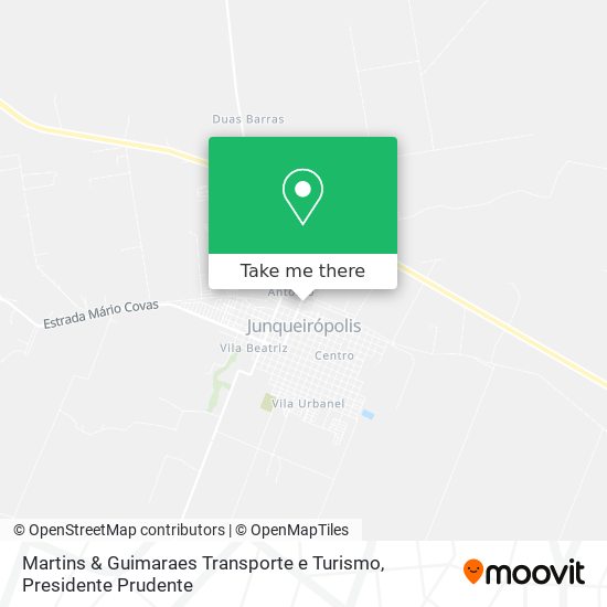 Martins & Guimaraes Transporte e Turismo map