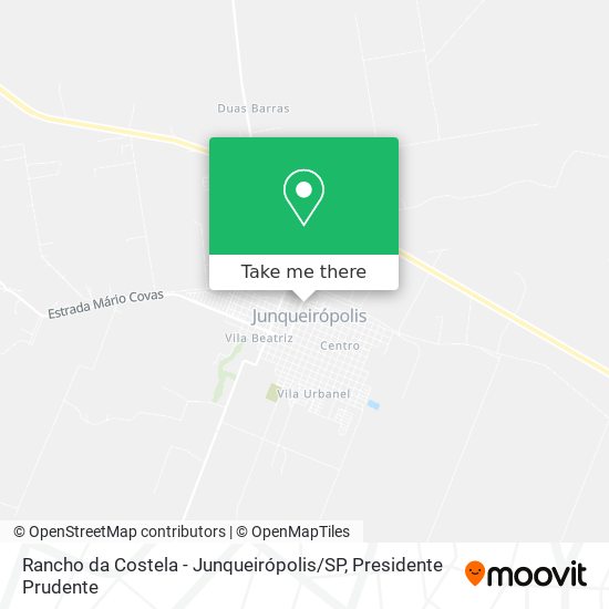Rancho da Costela - Junqueirópolis / SP map
