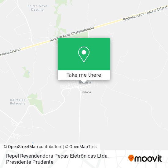 Repel Revendendora Peças Eletrônicas Ltda map