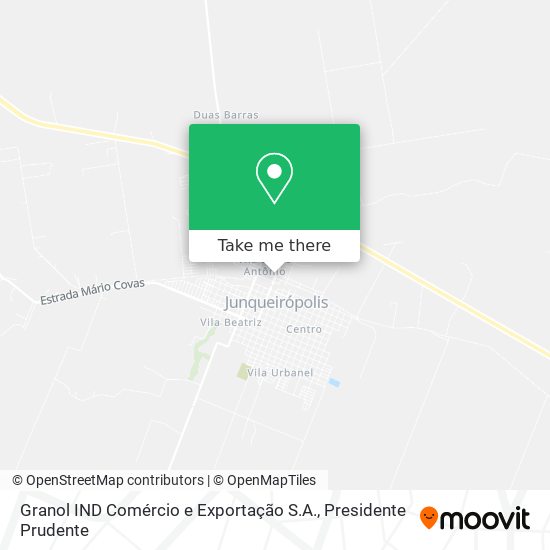 Granol IND Comércio e Exportação S.A. map