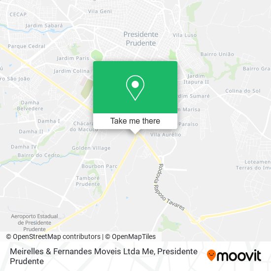 Meirelles & Fernandes Moveis Ltda Me map