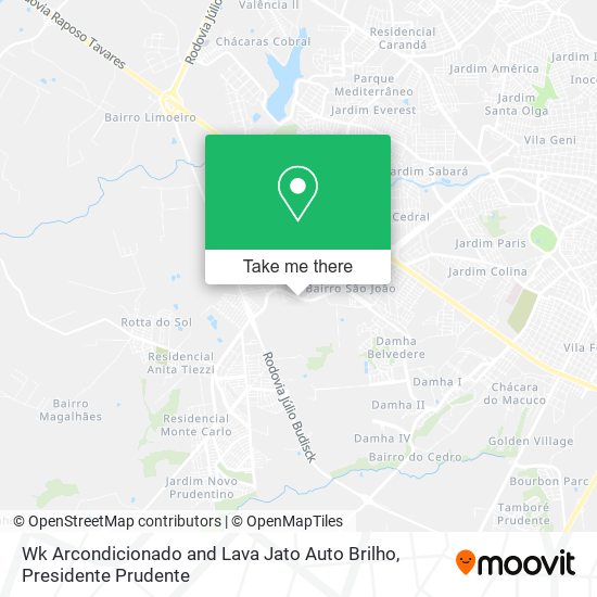 Wk Arcondicionado and Lava Jato Auto Brilho map