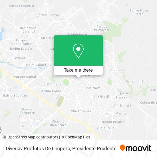 Diverlav Produtos De Limpeza map