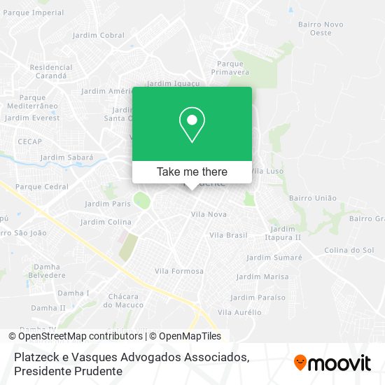 Platzeck e Vasques Advogados Associados map